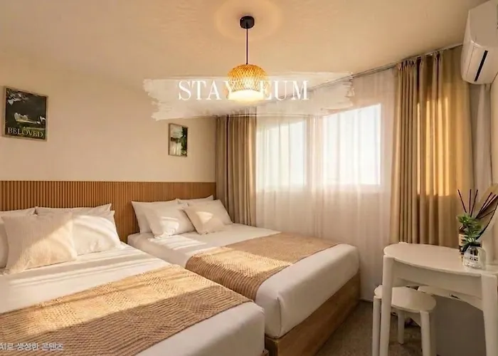 Apartment New 4br 2ba At Gongdeok Arex, 10 Pax Groups, 1f, Luggage *