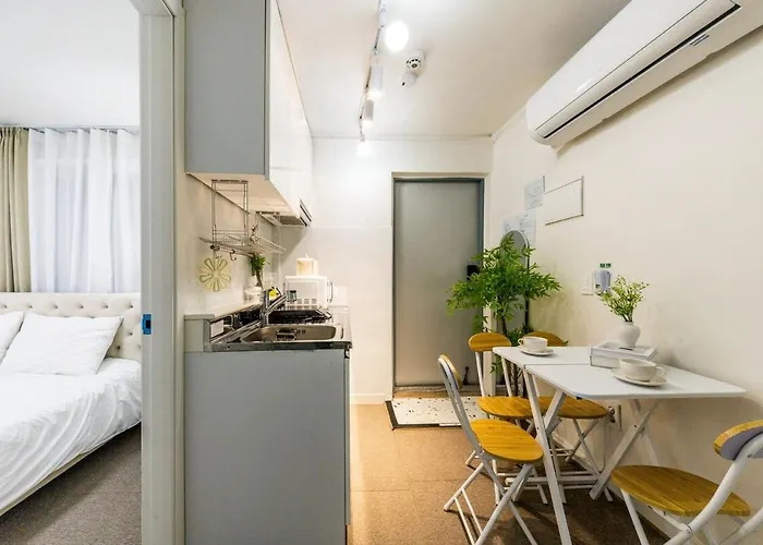 Apartment New 4br 2ba At Gongdeok Arex, 10 Pax Groups, 1f, Luggage